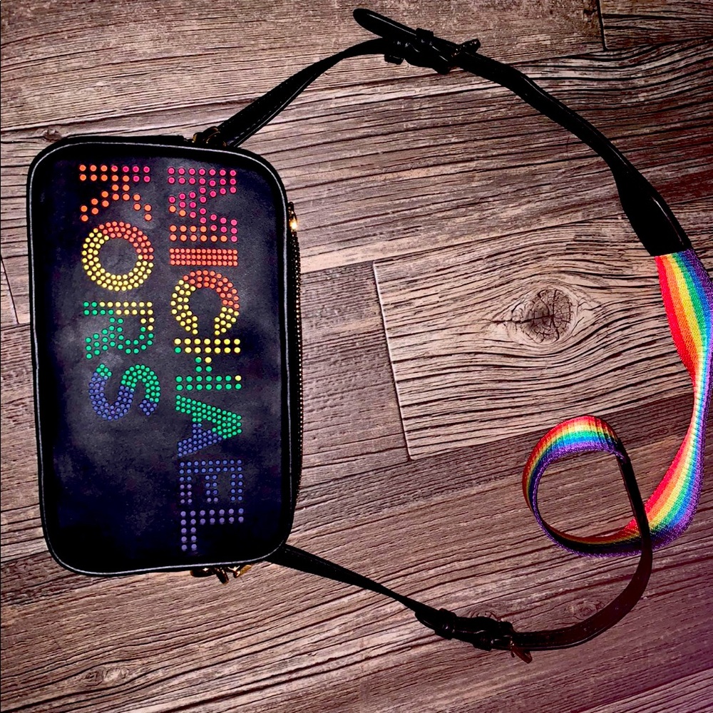 Micheal Kors rainbow camera bag